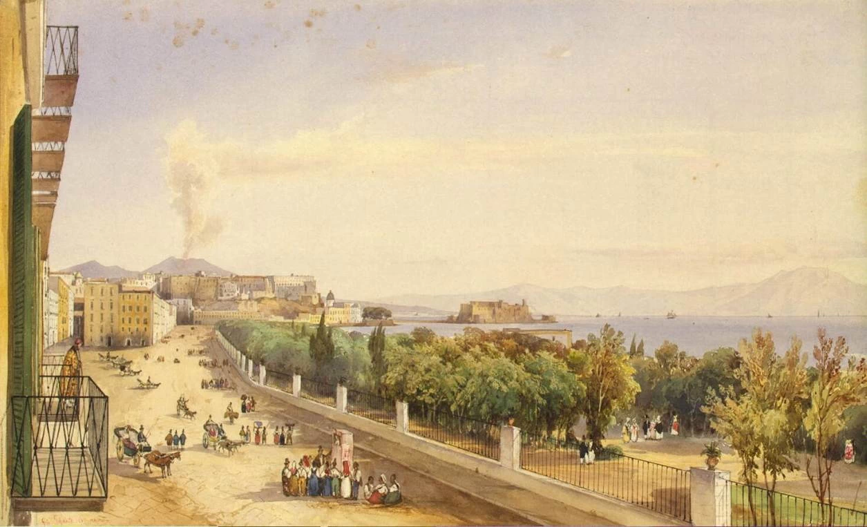 Riviera di Chiaia, Napoli - The Hermitage, St. Petersburg